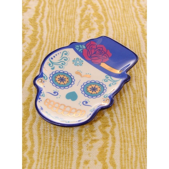 NEW Mr. Macabre Sugar Skull Trinket Tray - Picture 4 of 4